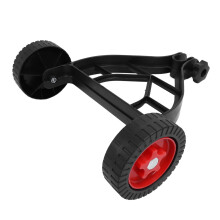 Lightweight ABS Trimmer Support Wheel for Accurate Lawn Edge Trimming
