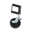 Spring Loaded 4in Gate Caster 330lbs, 360 Adjustable with Brake 12