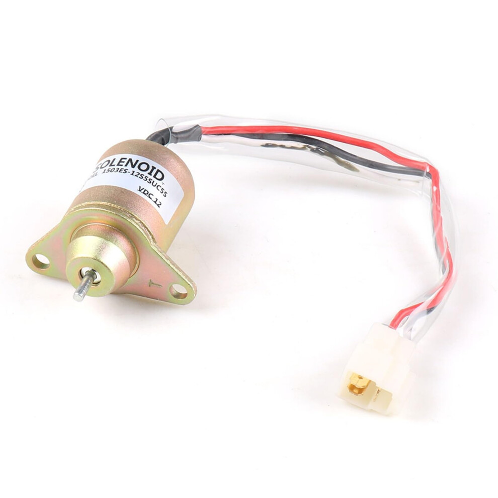 119653-77950 119285-77950 12V Fuel Shutoff Solenoid Valve Sa-4562T Sa-5213 Compatible With 1503Es-12S5suc5s 6038364207210