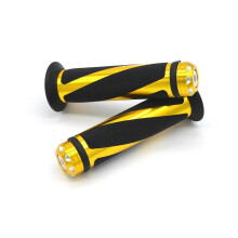 Grip Handlebar Motorcycle 7/8" 22mm Gold Hand Grips for MT09 FZ09 2014-2022 Dirt Bike Modification Accessories