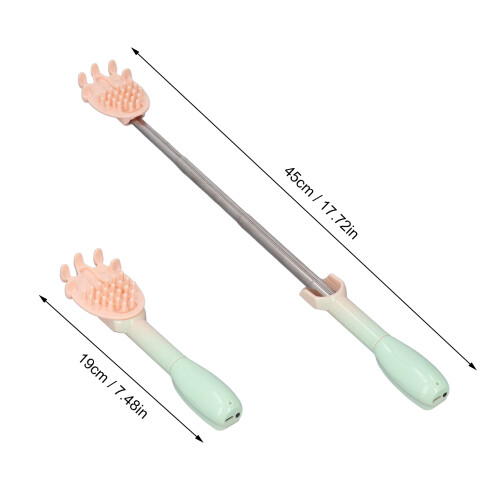 Gradient Color Electric Back Scratcher with Extendable 45cm Reach 1