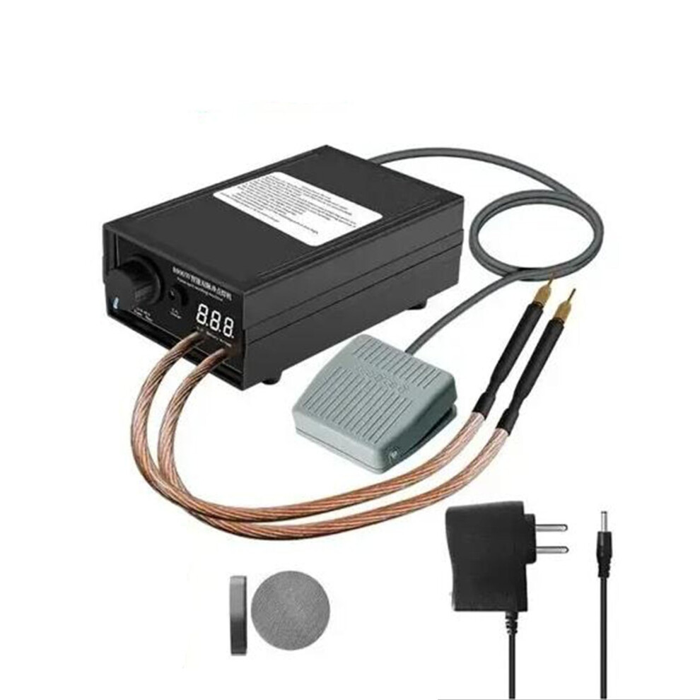 Portable Spot Welding Diy Kit, High-Power 8000W Handheld Spot Welder With Nickel Strip, Welding Pen And Accessories 9084446790559