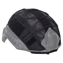Helmet Cover Mesh for Airsoft and Paintball Gear, Grey ACU Style, Black, Durable Outdoor Helmet Accessories