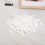 400Pcs White Silicone Adjustable Elastic Cord Buckles for Drawstring & Sewing 7