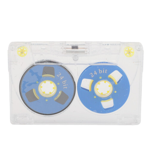 Compact 60-Minute Blank Cassette for Recorders with Durable Transparent Case 1