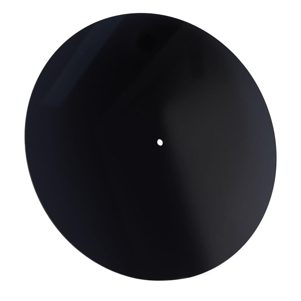 Acrylic Turntable Mat For Lp Records 12In Noise Reduction And Anti-Static Black 9331347702571