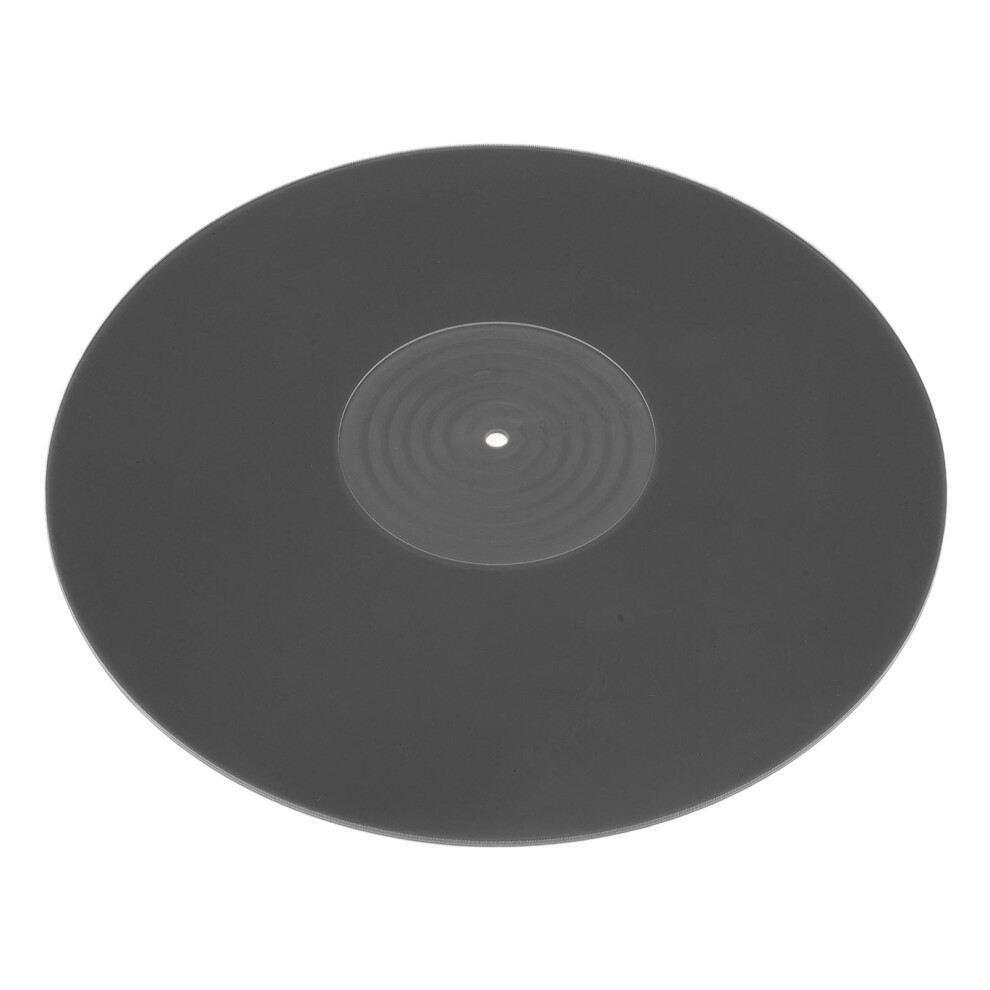 Acrylic Slipmat For Lp 12 Inch Records, Anti-Static Turntable Pad Black 4661347702734