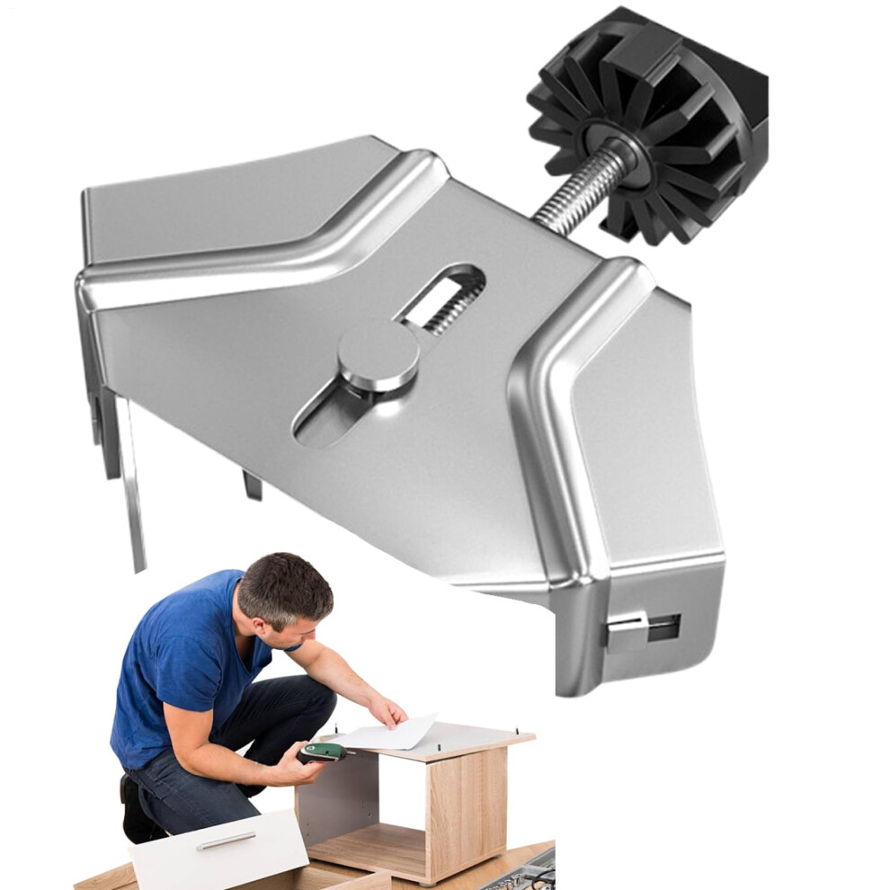 90 Degree Corner Clamps For Woodworking, Heavy-Duty Adjustable Bracket For Picture Framing, Carpentry, And Welding 9016109711083