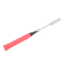 Entrenador de swing de bádminton desmontable 3U/6U plateado