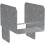 Simpson StrongTie EPC4Z  ZMAX Galvanized End Post Cap for 4x 1