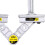 Angle Corner Aluminum Tube Hugging Angle Tool for Image Framing, Adjustable Size, Lightweight Design, Durable Material 4