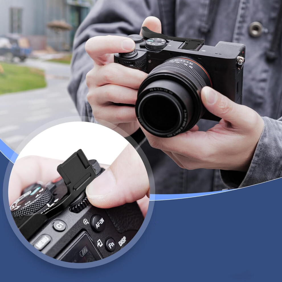 Ergonomic Thumb Up Grip Hand Rest For A7cr A7crii Camera - Black 4961347709345