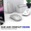 Bluetooth Mouse Compatible with Laptop/ipad/iphone/mac(ios13.1.2 And Above) / Android Pc/computer, Rechargeable Noiseless Mini Wireless Mouse for Wind 3