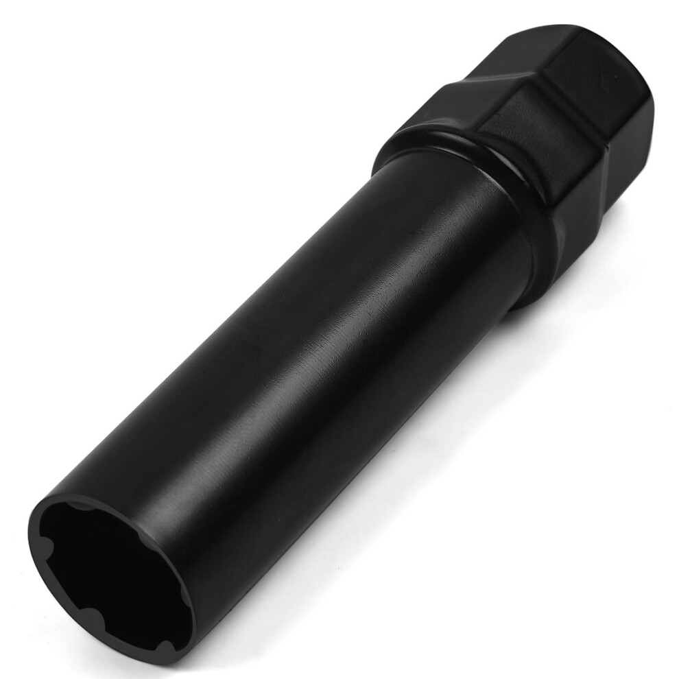 Lug Nut Key 6 Spline Socket Carbon Steel Fits 19Mm 21Mm Replacement Tool For Car Wheel Lug Nuts Black 6038364208309