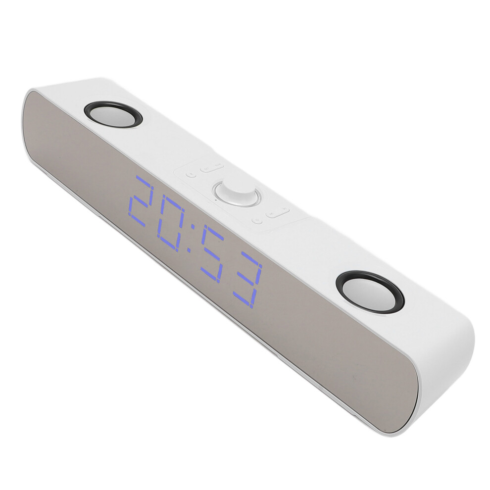 Bluetooth Computer Speaker 80Hz-20Khz Stereo With 1500Mah Battery White 8771347712315