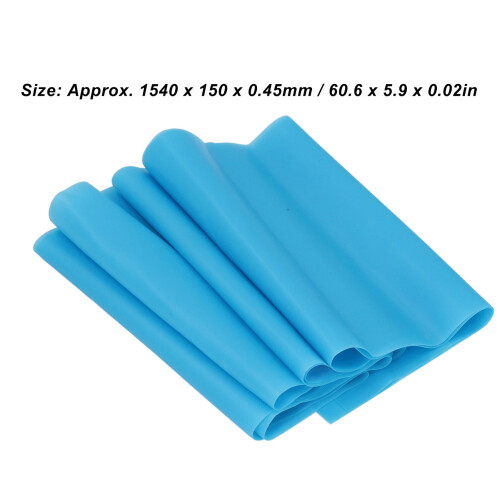 Elastic Bow Training Resistance Band 20lbs, 1540mm Blue Stretch 1