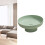 Multifunctional Green Plastic Fruit Bowl, 26.5cm Diameter, Removable Base 3