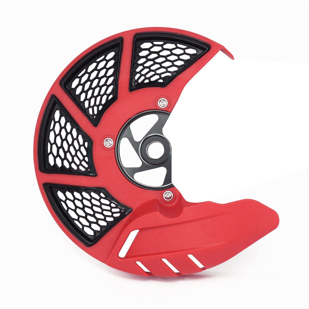 Front Brake Disc Rotor Guard Protector Cover For Yamaha Yz125 Yz250 Yz250f Yzf250 Yz450f Wr250f Wr450f Red 9016109711762