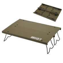 Folding Camping Table | Lightweight Aluminum Alloy Foldable Outdoor Dining Table for Picnic, Backpacking, Fishing, and Laptop Use