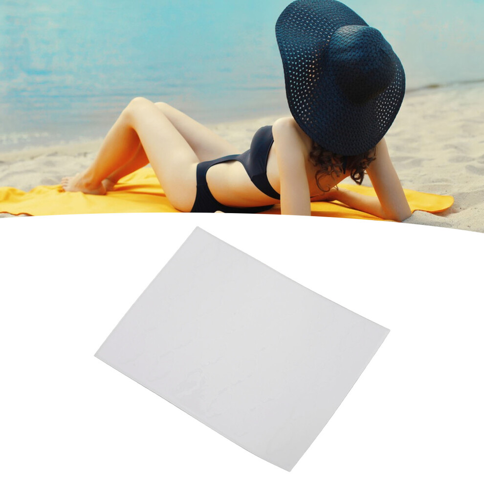 120pcs Ultraviolet Detection Sticker Reusable Sunscreen Reminder for Outdoor Use