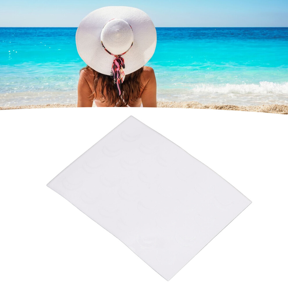 120pcs UV Reusable Detection Stickers Sunscreen Reminder UV Indicator Patches