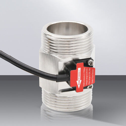 1.25" flows Meter   Steel Hall Effect Liquid Water Switches 1