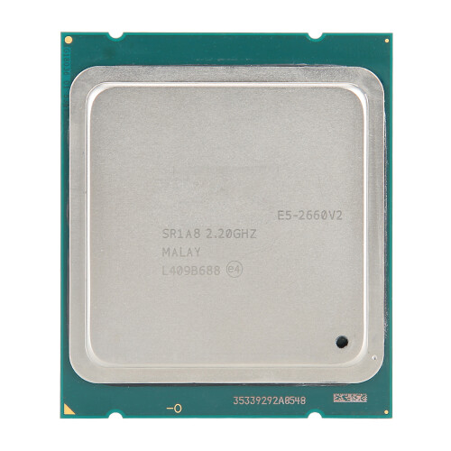 For intel for Xeon E5-2660V2 2.2GHz 10 Core 20