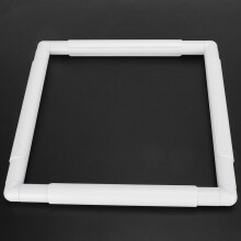 Quadratischer Stickrahmen zum Sticken DIY, 11 x 11 Zoll, aus Kunststoff, Bastelwerkzeug