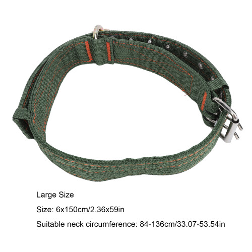 Adjustable Thickened Nylon Collar for Cattle Horses Dogs & More 1