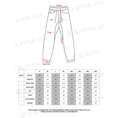 Victorious Ανδρικά Joggers Twill Παντελόνια JG804 - Μαύρο - 4X-Large 2