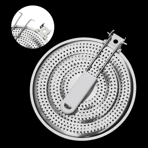 Heat Diffuser for Cooker, Flame Retardant Simmering Plate, User-Friendly Kitchen Gadget, US Compatible Design 2