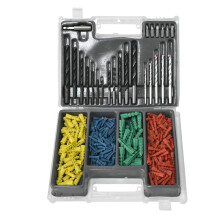 300 Pcs/Set 2-10mm Twist Drill Bits 4-10mm Three Pointed