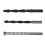 300 Pcs/Set  2-10mm Twist Drill Bits 4-10mm Three Pointed 7