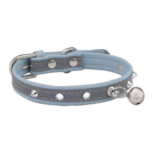 Leather Cat Collar with Studded for Small Medium Large Breed Best Gift Pet Rivet Collar