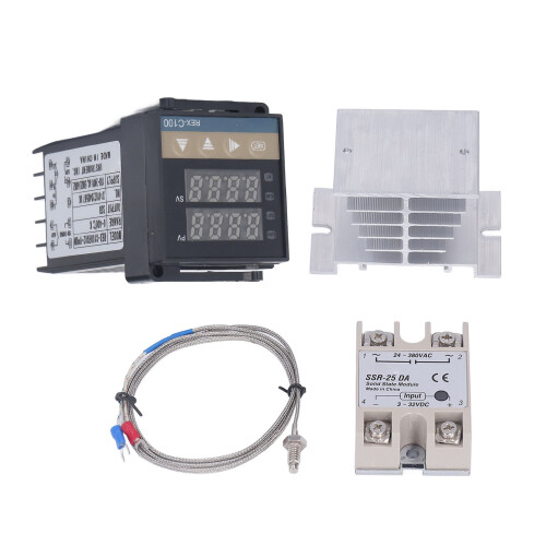 PID Temperature Controllers Kit 0‑400 Waterproof 2