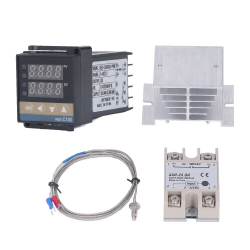 PID Temperature Controllers Kit 0‑400 Waterproof 1