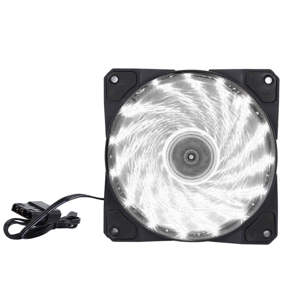 12Cm 3-Wire Rgb Pc Chassis Fan, 1200Rpm, 19Db, 4W Light/White 4231347751294