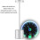 Table Lamp Cordless,built-in 6000mahbattery with 2 Lighting Modes,gold 4