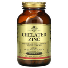 Solgar, Chelat-Zink, 250 Tabletten