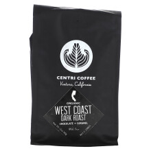 Cafe Altura, Centri Coffee, Côte Ouest Biologique, Grain Entier, Torréfaction Foncée, 12 oz (340 g)