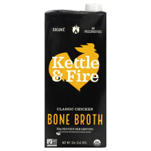 Kettle & Fire, Bouillon d'Os, Poulet Classique, 32 oz (907 g)