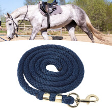 2m Dark Blue Horse Lunge Line Anti Slip Grip, Break-Resistant Rope