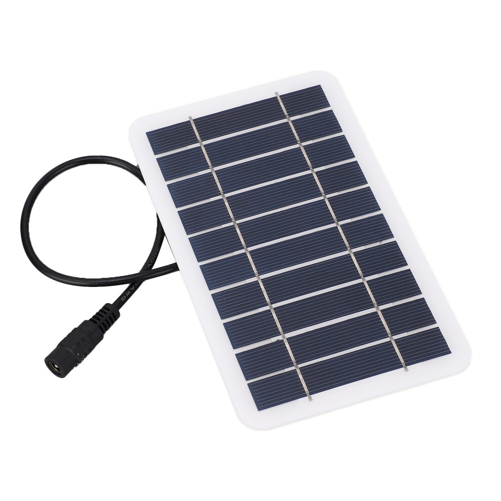 2W 5V Waterproof Monocrystalline Solar Panel Mini Portable Battery Charger 8731347757181