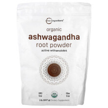Organisches Ashwagandha-Wurzelpulver