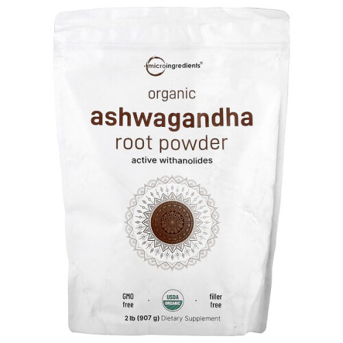 Organisches Ashwagandha-Wurzelpulver