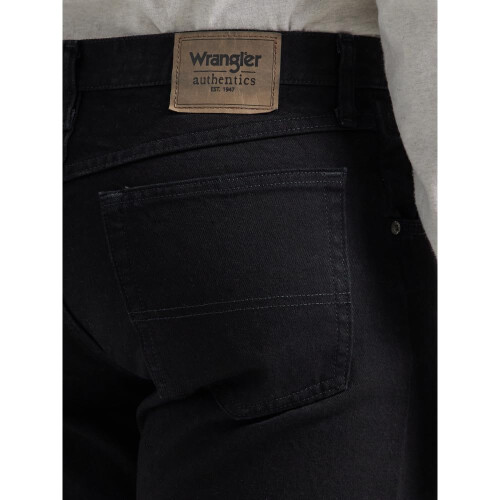 Wrangler Wrangler Authentics Ανδρικό Κλασικό Τζιν 5-Θέσεων, Χαλαρή Γραμμή, Μαύρο, 42W x 34L 1