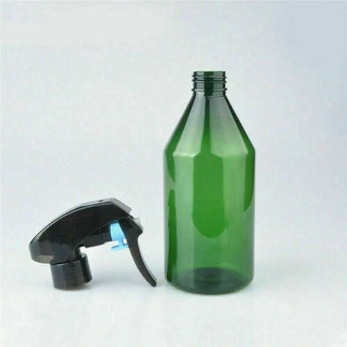 Plastic Water Spray Container 300ml Capacity Green Plastic Spray Bottle For Household Use 1