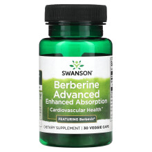 Swanson, Berbérine Avancée Absorption Améliorée, 30 Gélules Végétales
