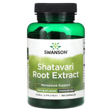 Swanson, Extrait de Racine de Shatavari, 500 mg, 120 Gélules