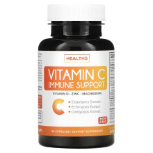 Healths Harmony, Vitamin C Immununterstützung, 60 Kapseln